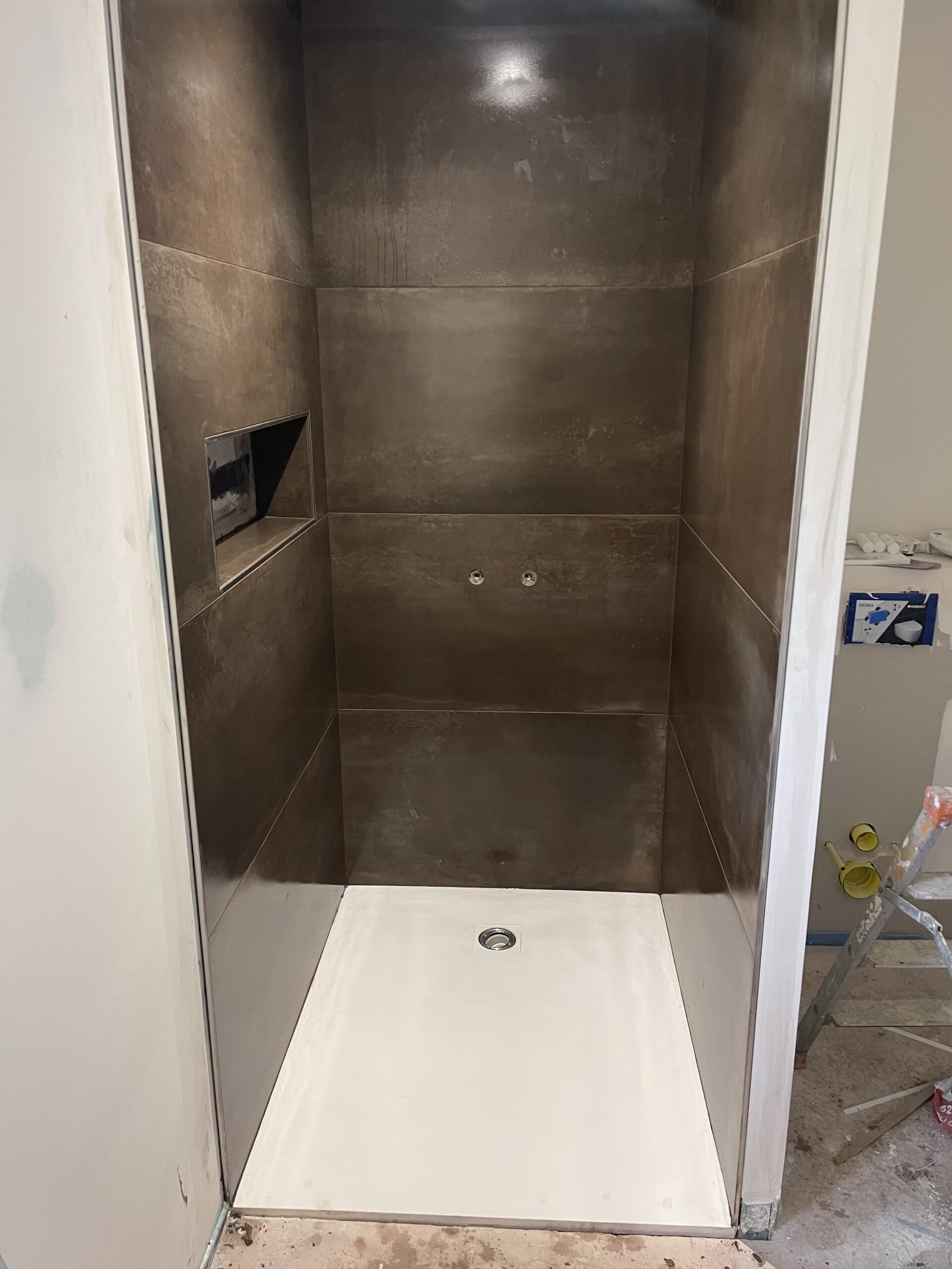 Verrons - Création et installation de salle de bain - AVANT