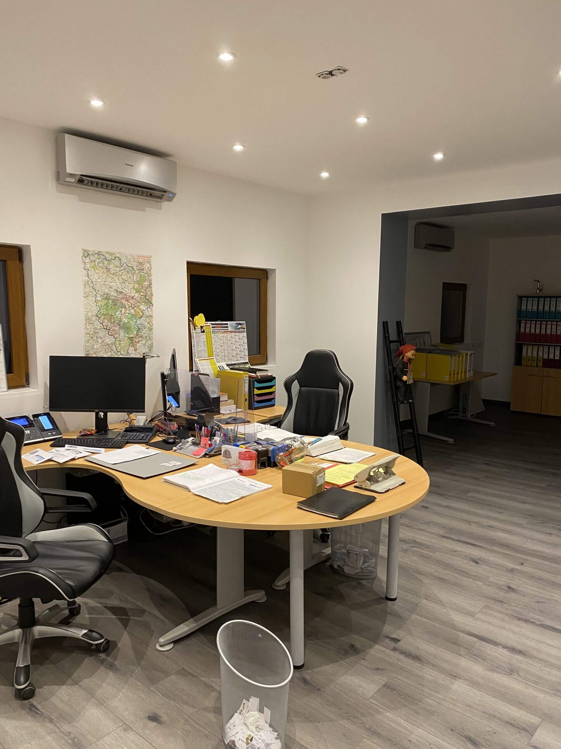 Verrons - installation climatisation : AVANT