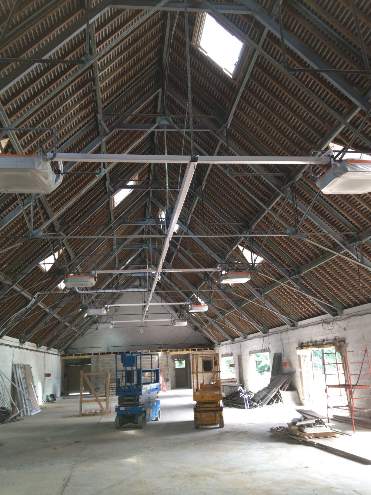 Verrons - installation climatisation : AVANT