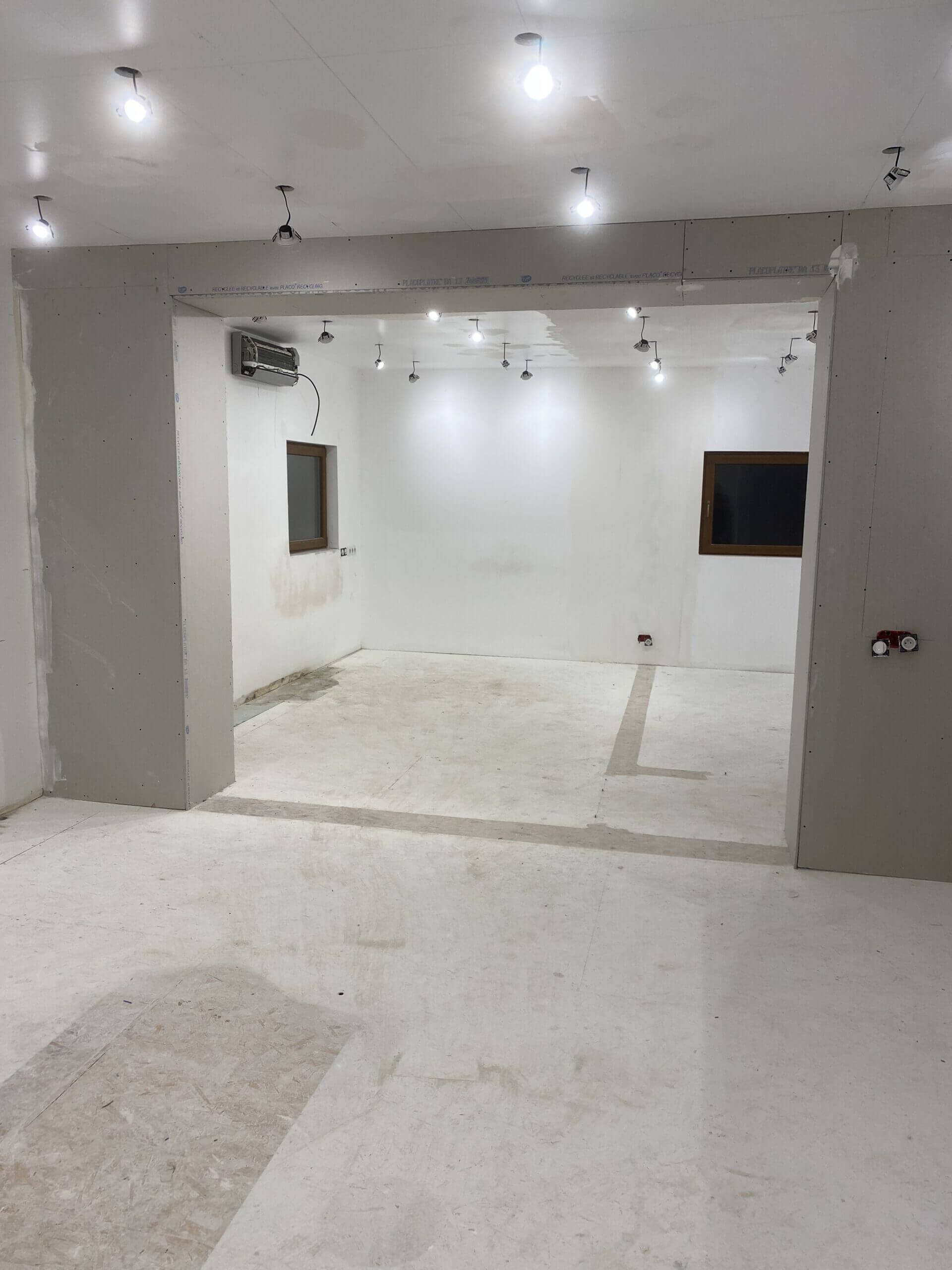 Verrons - installation climatisation : AVANT