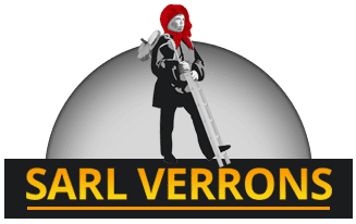 Logo SARL Verrons - Plomberie, chauffage, climatisation et ramonage